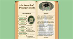 Desktop Screenshot of madisonbedbookandcandle.com